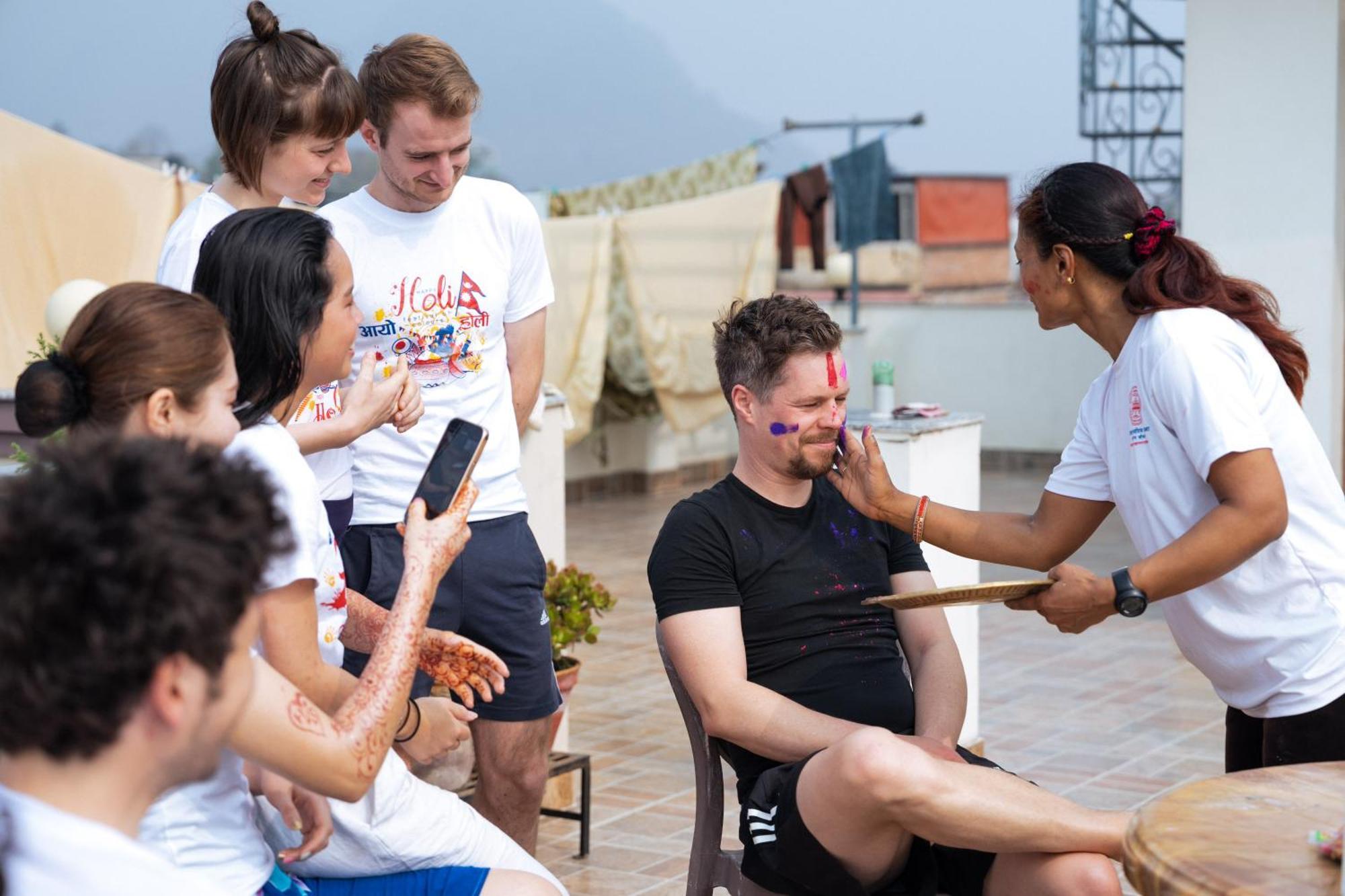 Shine Homestay Famille Francophone Kathmandu Esterno foto