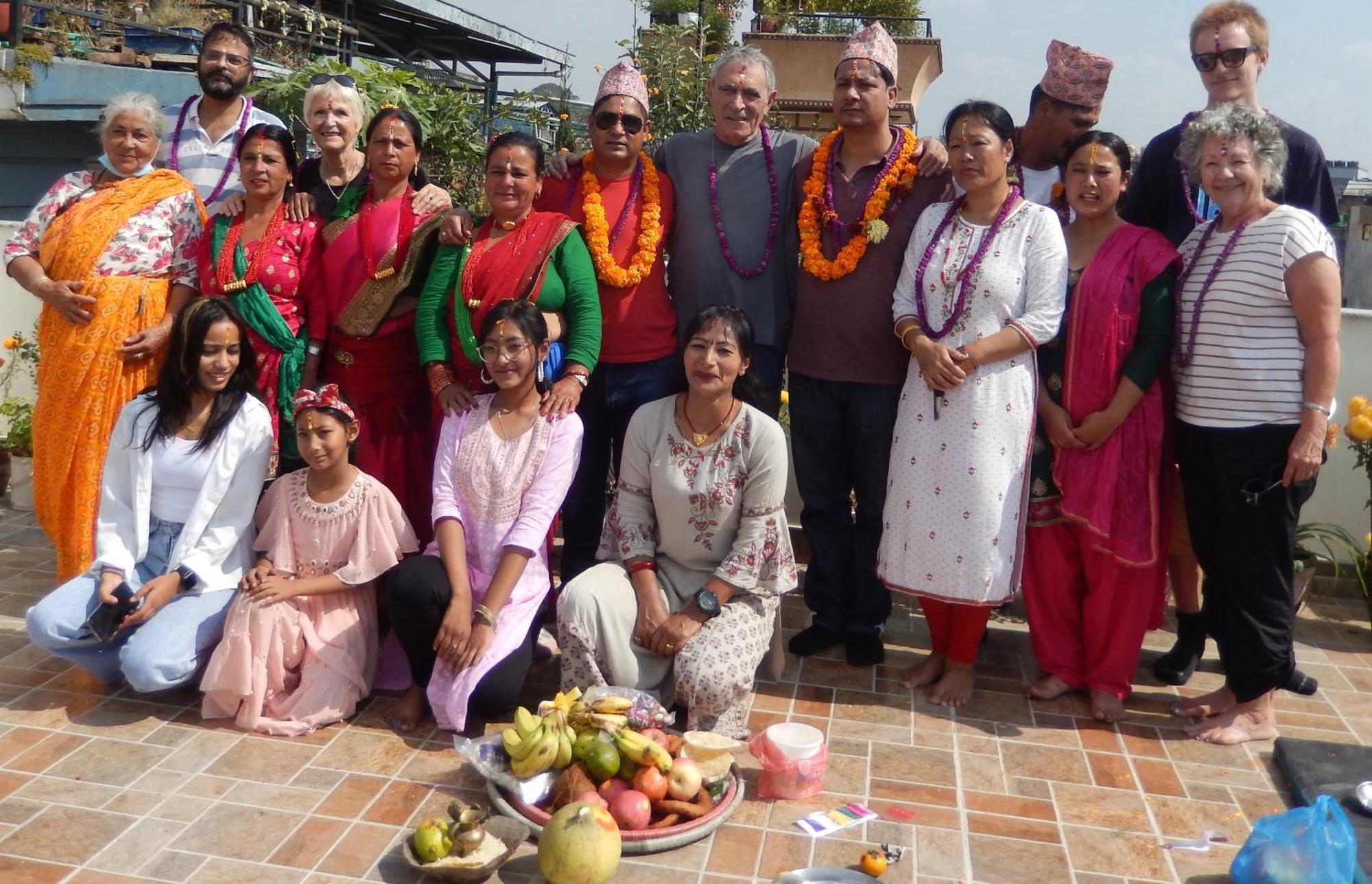 Shine Homestay Famille Francophone Kathmandu Esterno foto