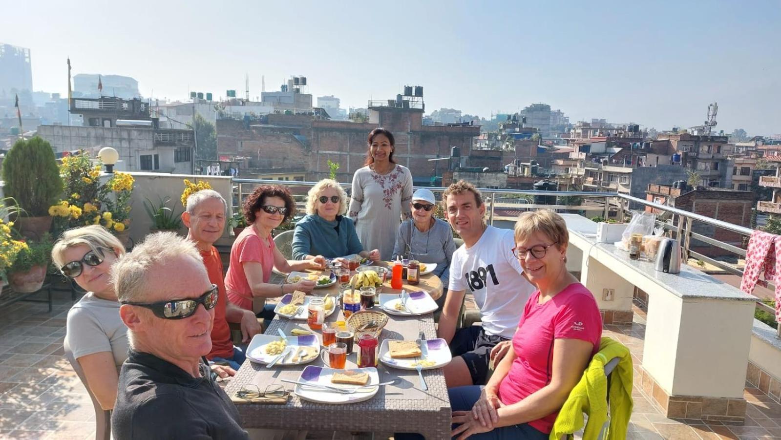 Shine Homestay Famille Francophone Kathmandu Esterno foto